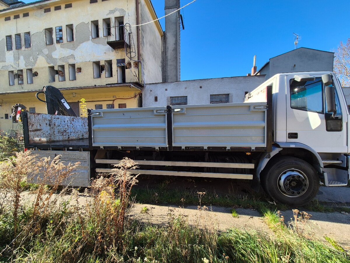 Nákladní Auto Iveco 12 tuna + Hydraulická Ruka - 3