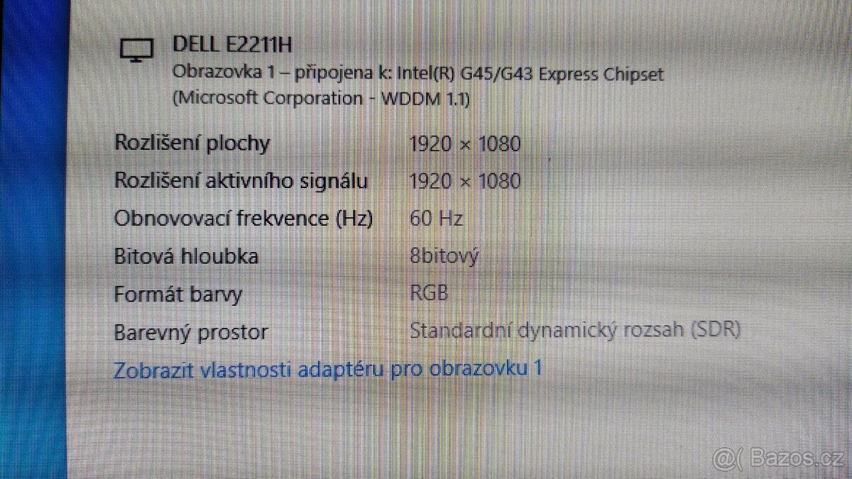 Monitor DELL E2211H 22" FullHD - 3