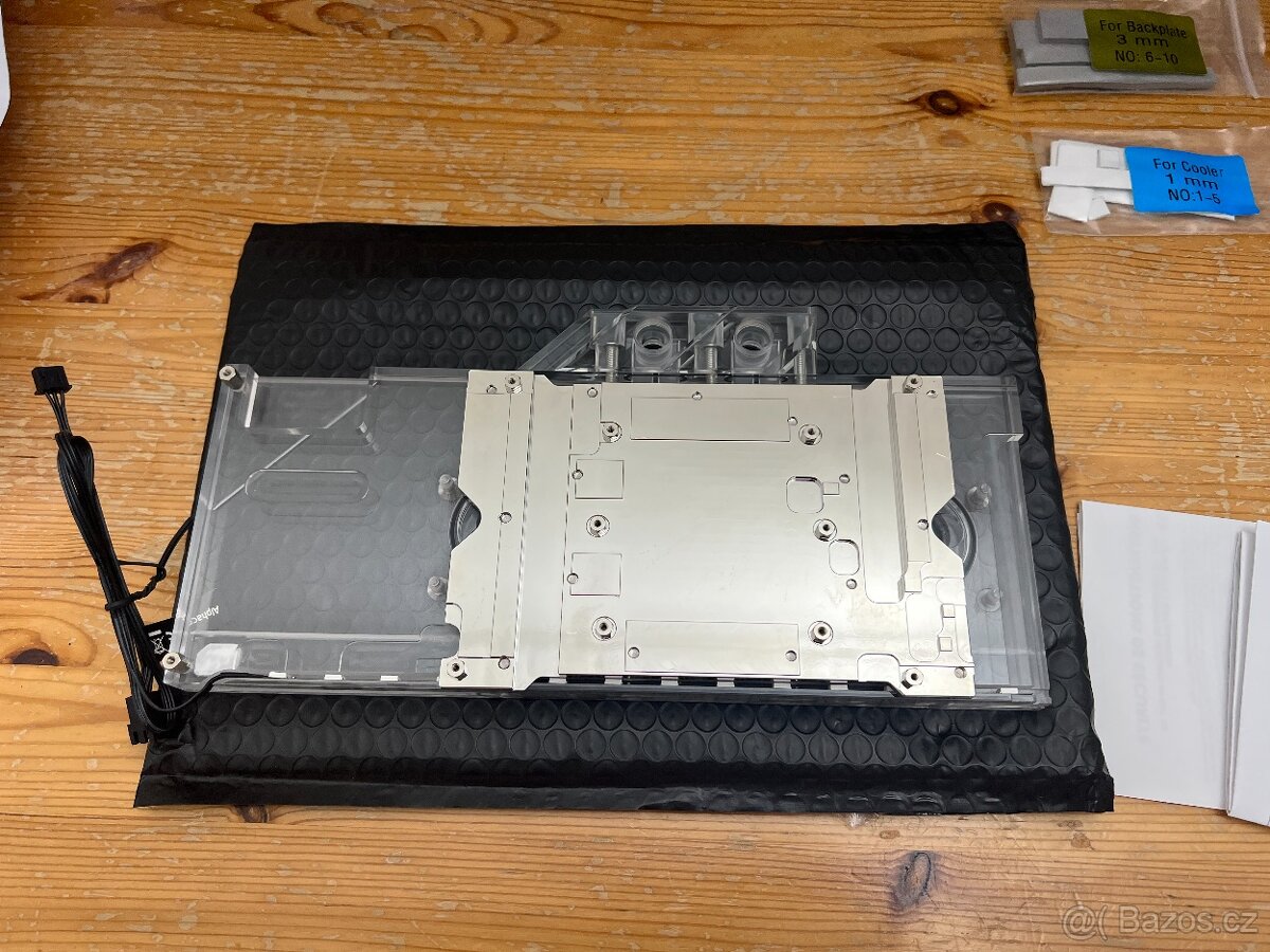 Vodní blok+backplate Alphacool Radeon RX 6800/6800XT/6900XT - 3