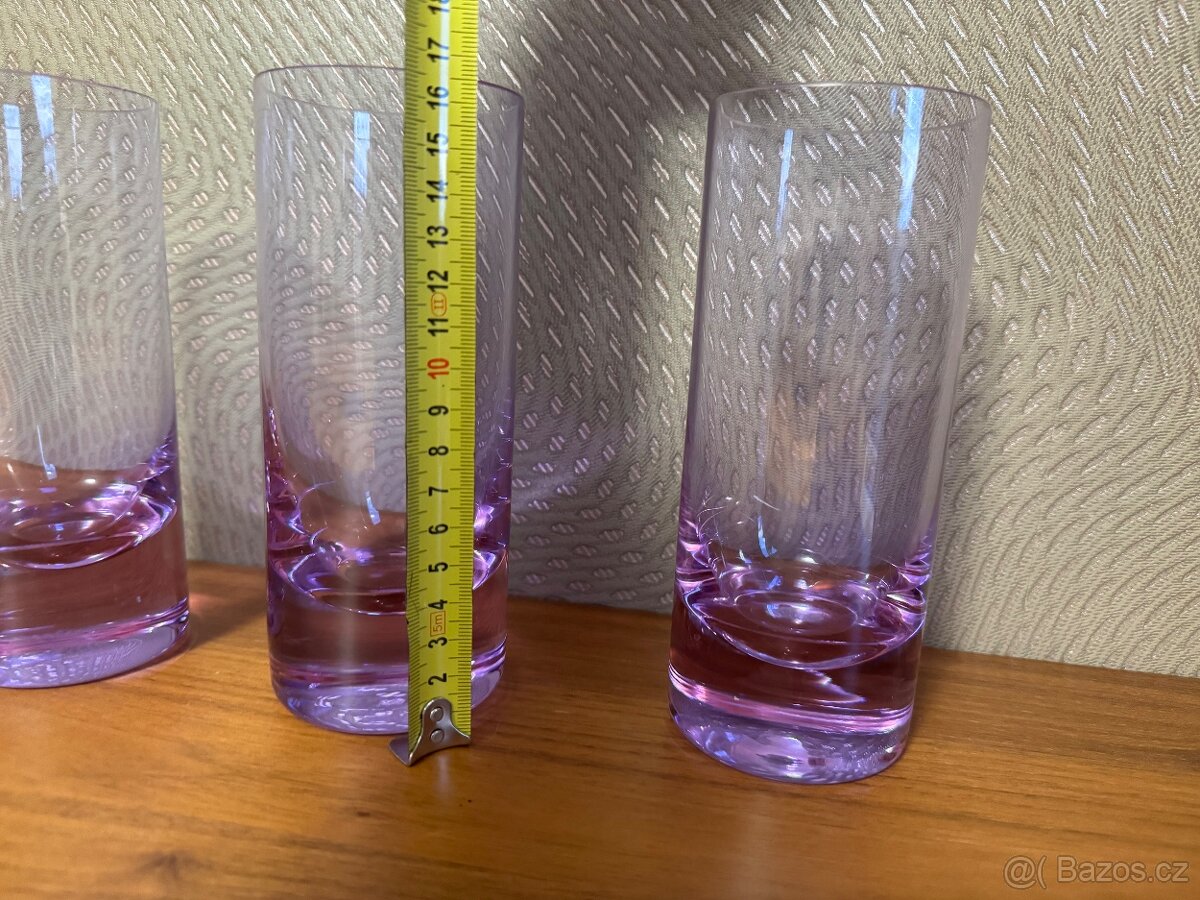 Sada skleniček Moser, Alexandrit - 3