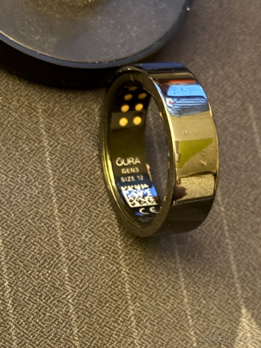 Oura Ring Gen3 Heritage Black vel. 12 - 3