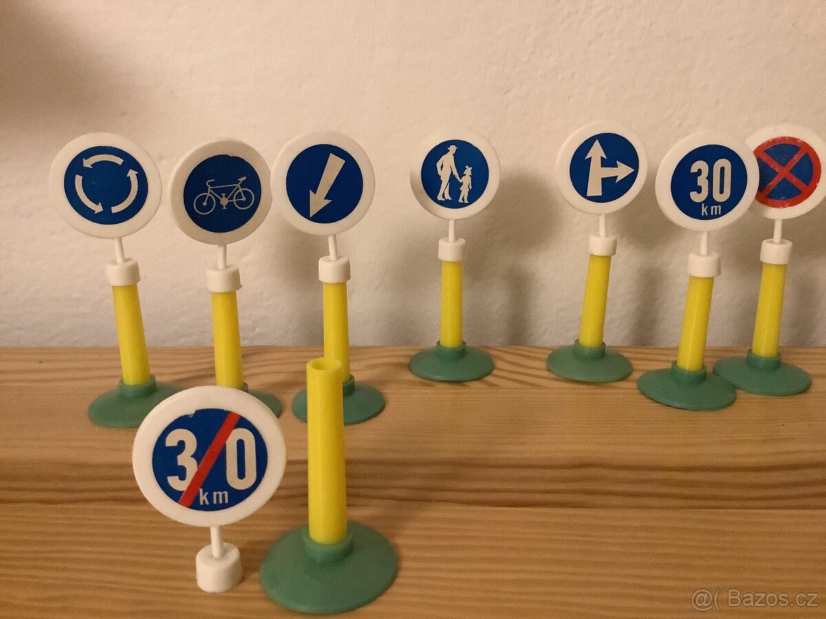 Dětské retro dopravní značky - 3