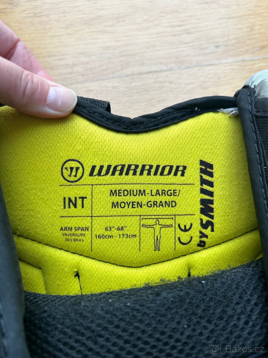 Brankářská vesta Warrior R/X3 E+ vel. INT M/L - 3