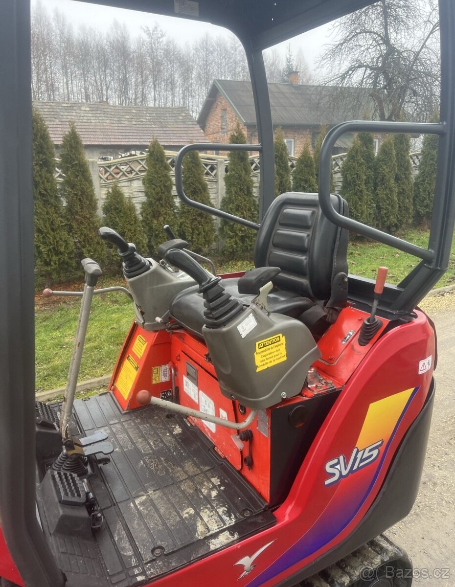 Minibagr bagr Yanmar sv15.ne kubita.bobcat.jcb - 3