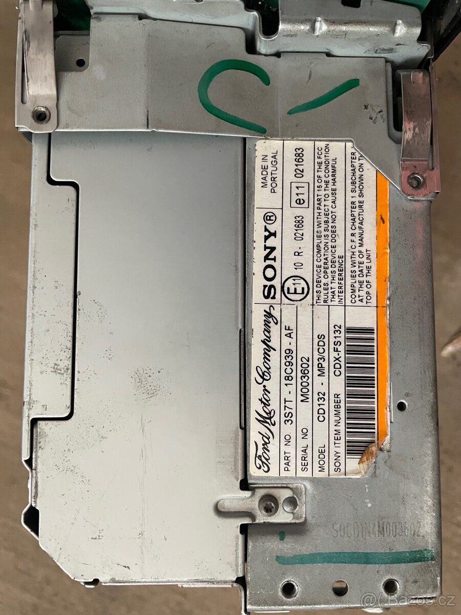 Sony radio mp3 ford mondeo mk3 - 3
