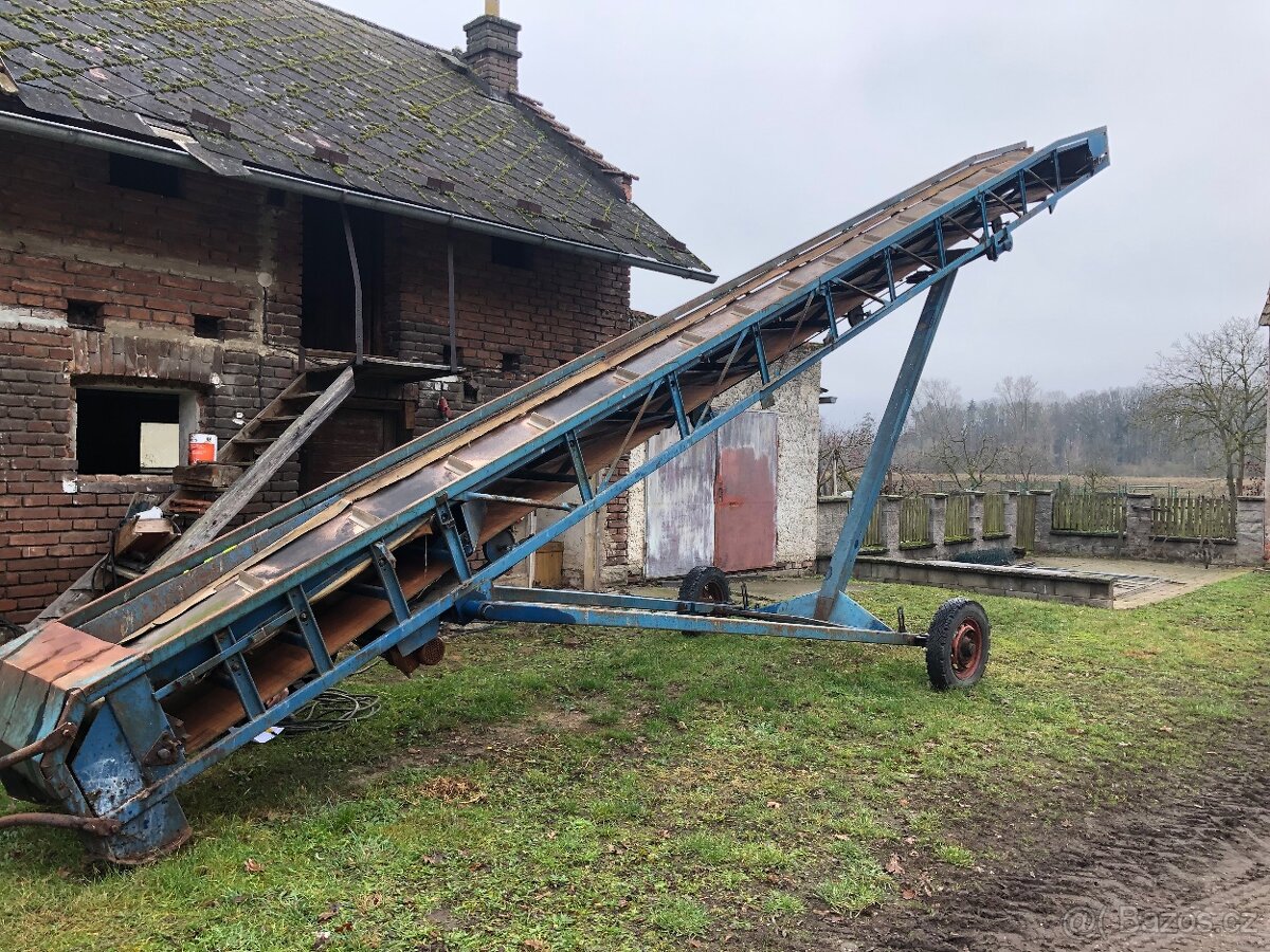 Pásový dopravník 10 m - nová elektroinstalace - 3