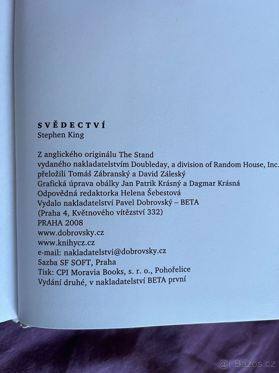 Svědectví- Stephen King - 3