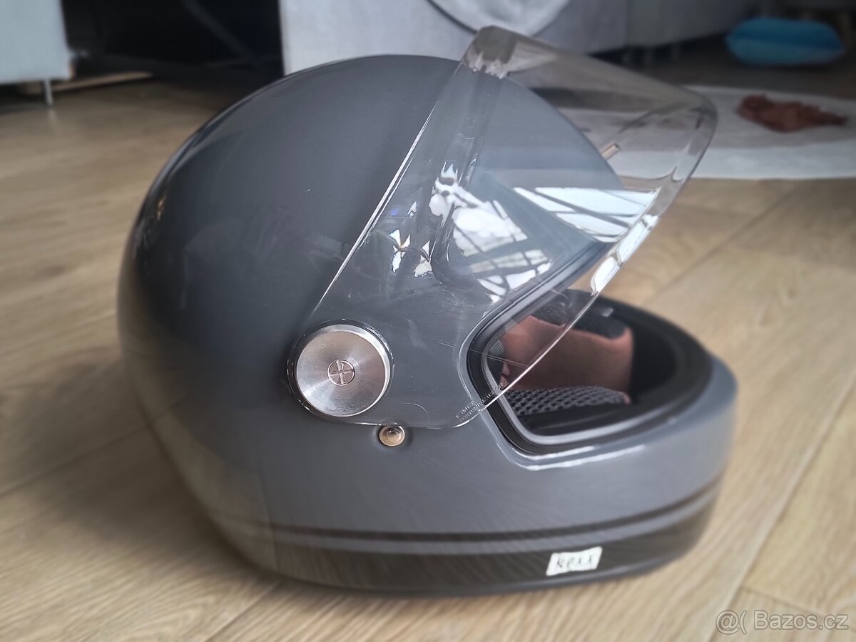 Integrální přilba na motorku NEXX X.G100R Rumble šedá - 3