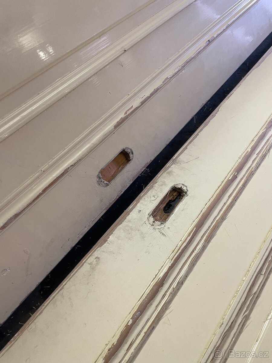 Dvoukřídlé dřevěné dveře - 3