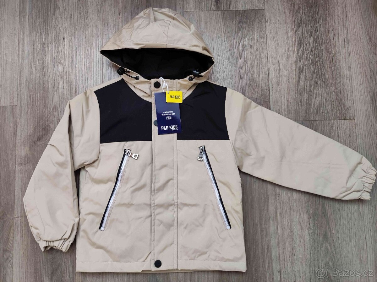 Jarní nepromokavá bunda chlapecká nová - 3