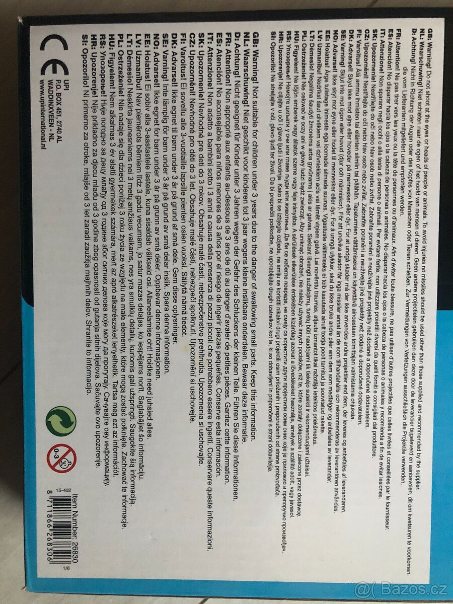 Dětský plastový luk a 3 šípy - 3