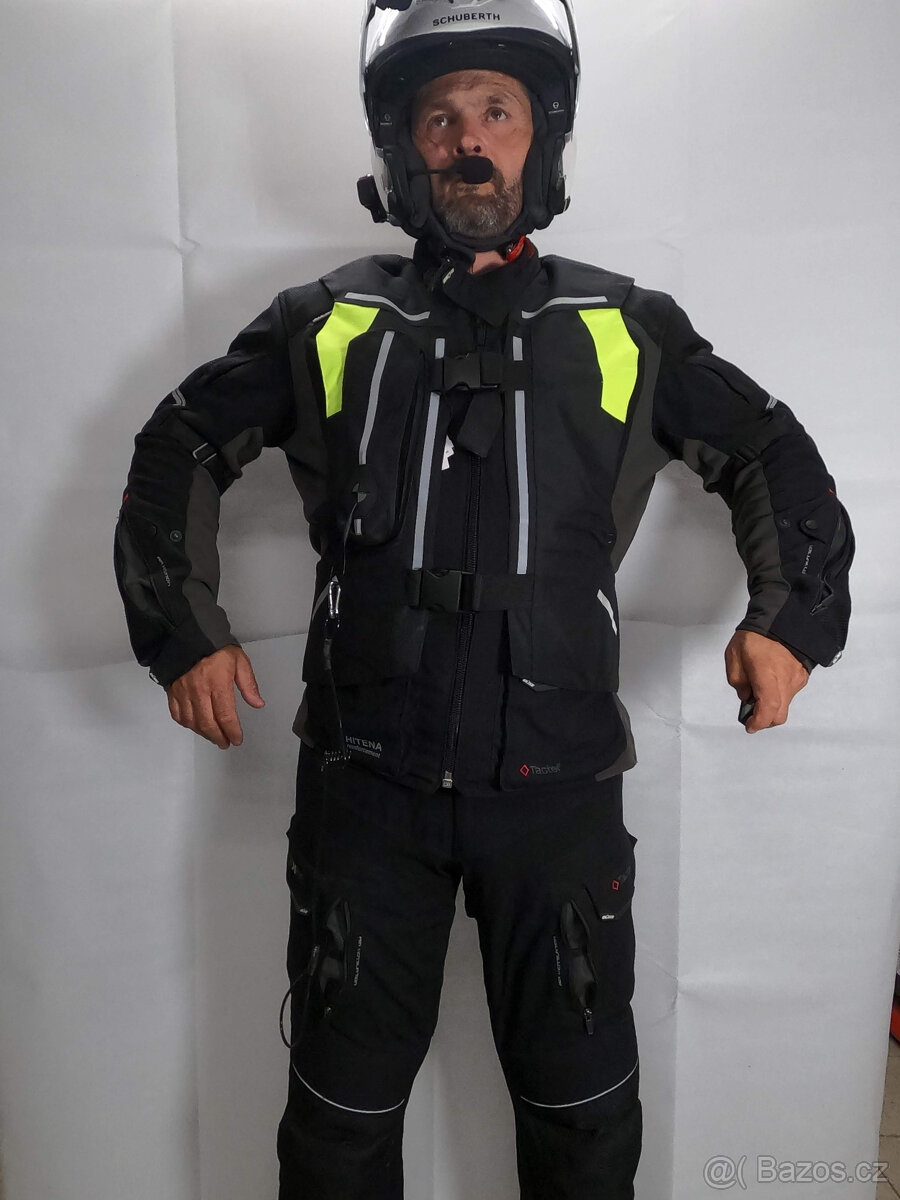 Airbag vesta černá se sponou - 3