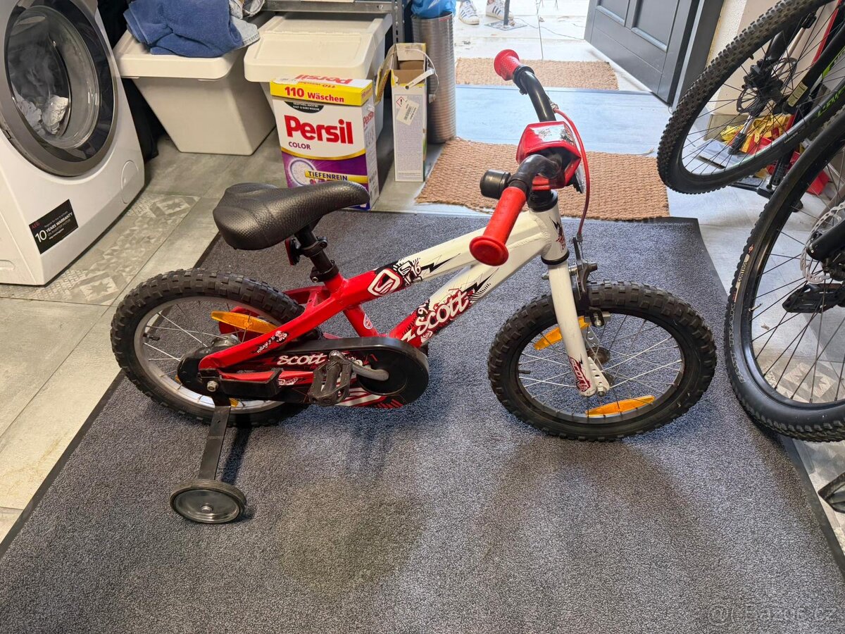 Dětské kolo 16”, s kolečky - 3