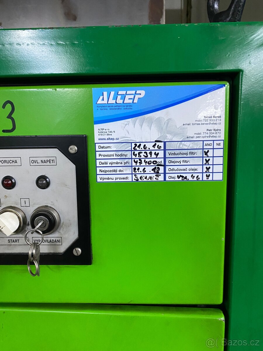 ŠROUBOVÝ KOMPRESOR ATMOS SE 200 - 3