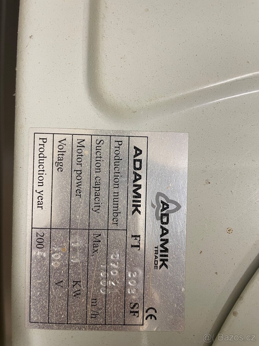 Odsávání pilin Adamik ft202 - 3