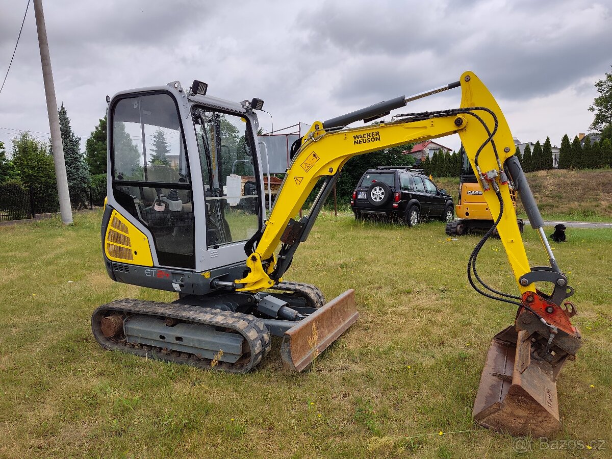 Minikoparka wacker neuson et 24 - 3