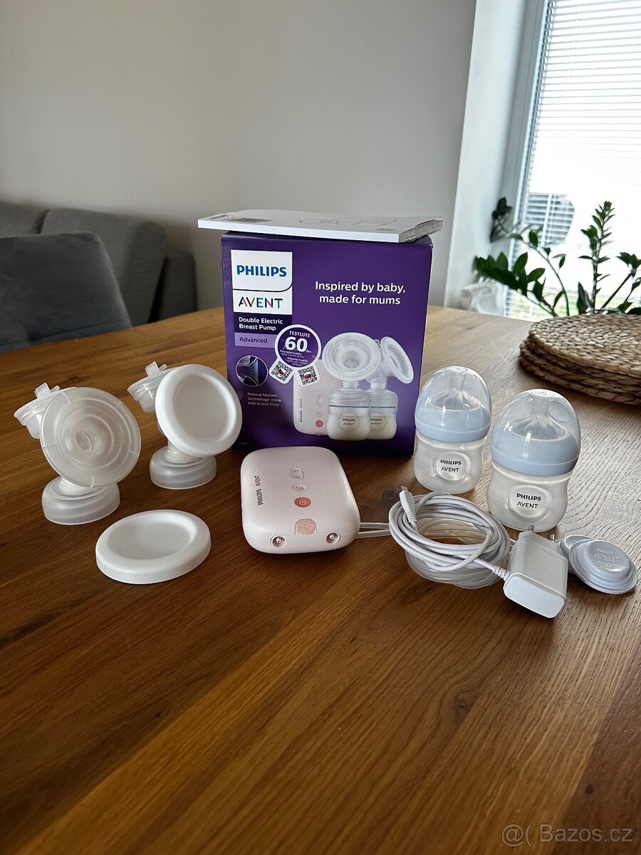 Philips AVENT elektrická odsávačka DUO SCF397/31 - 3