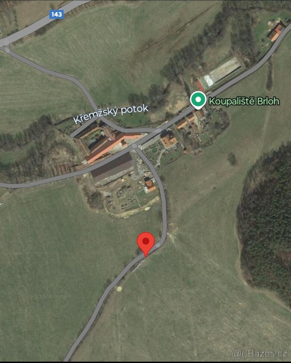 prodej pozemku Brloh, 4738 m² - 3