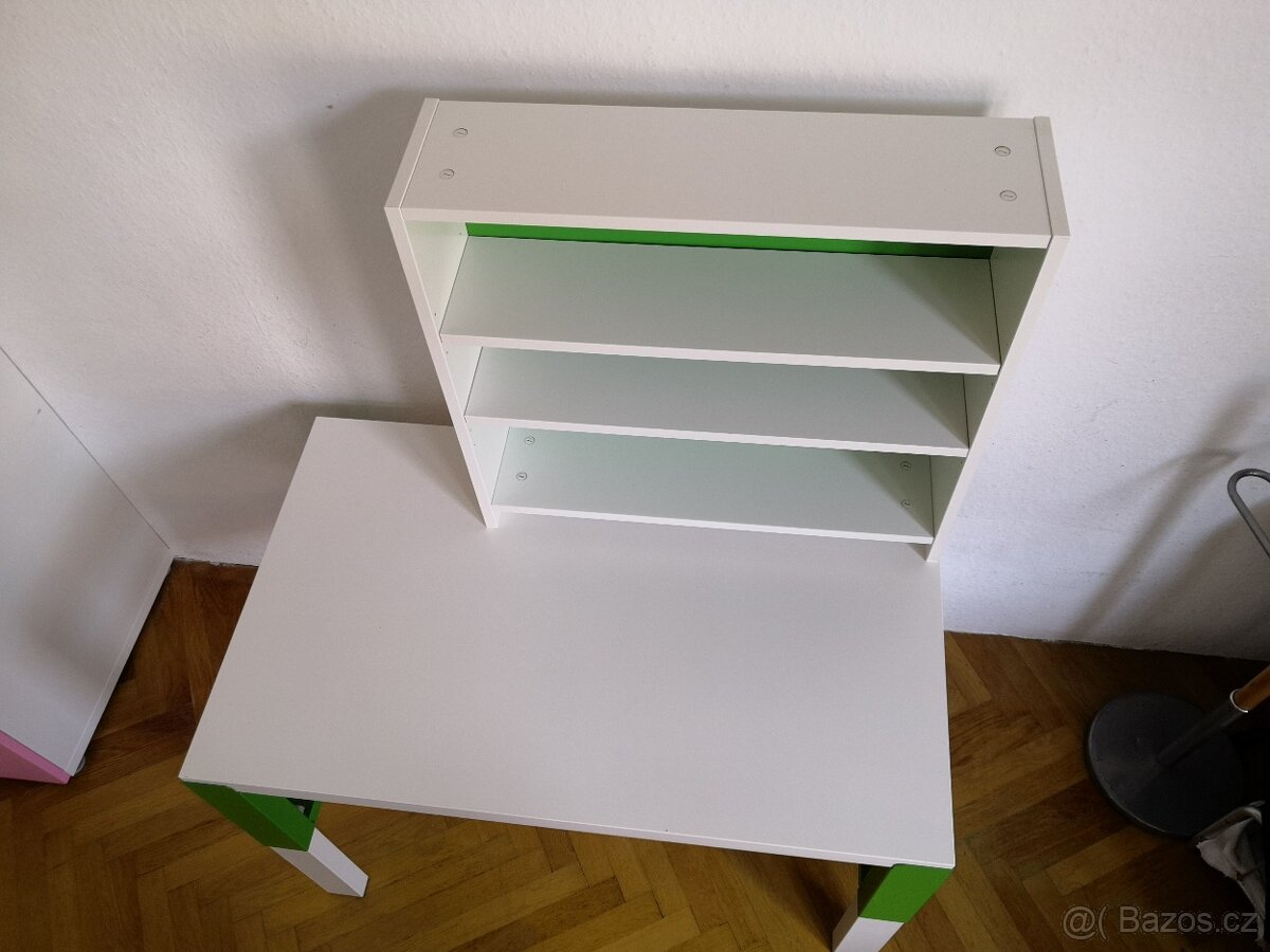 Rostoucí stůl IKEA PAHL zelený - 3