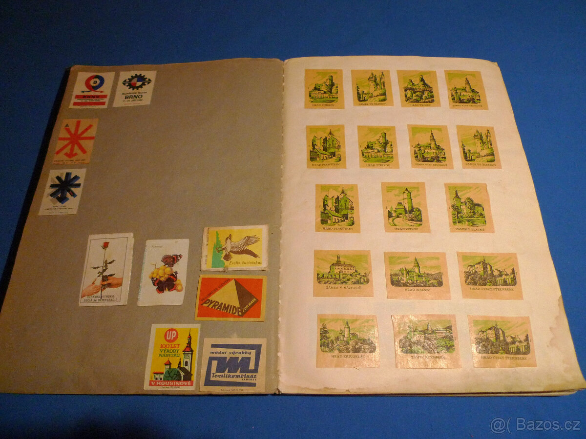 Album zápalkových nálepek - 3