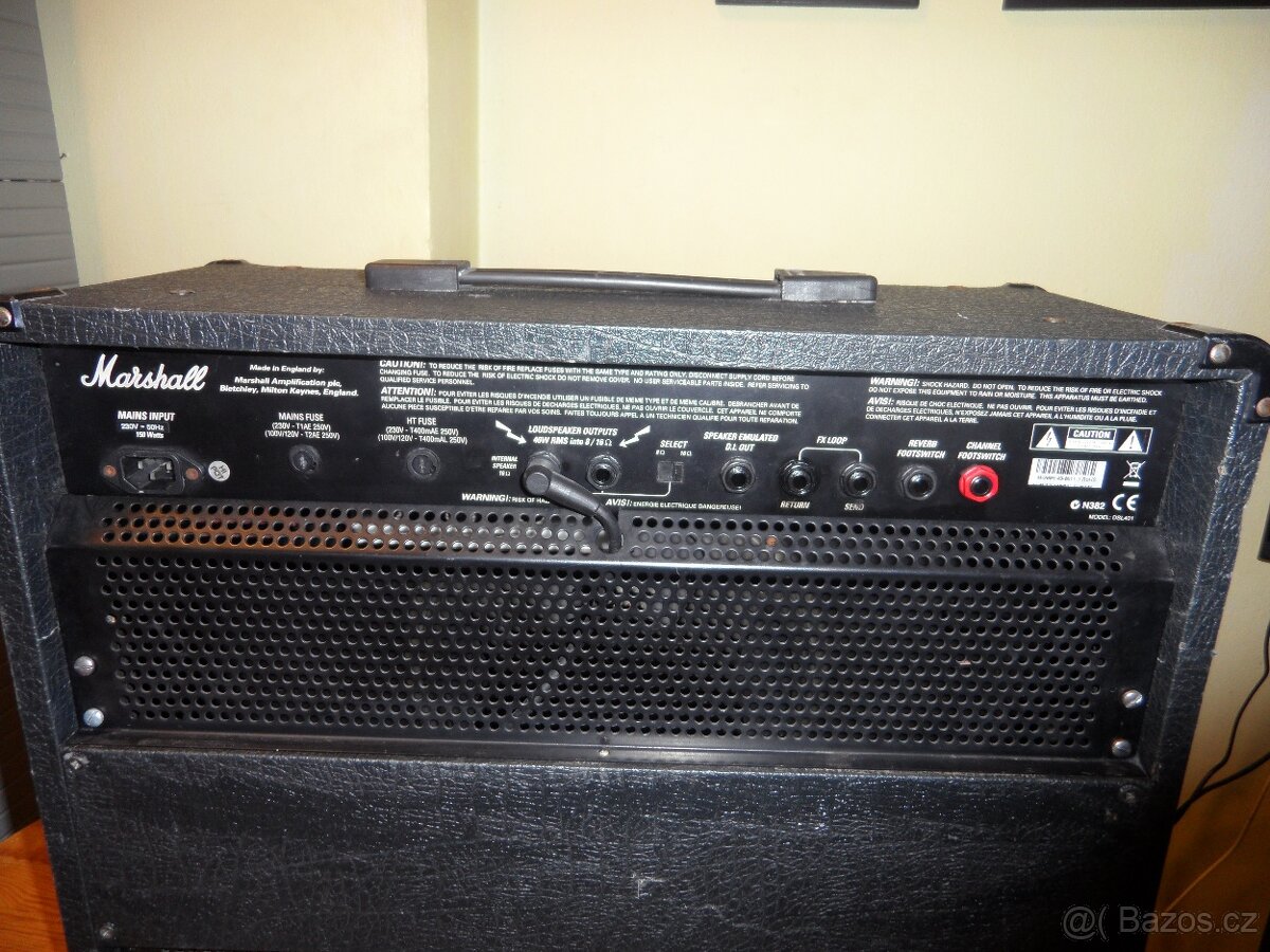 MARSHALL JCM2000 - DSL 401 kytarové celolampové kombo - 3