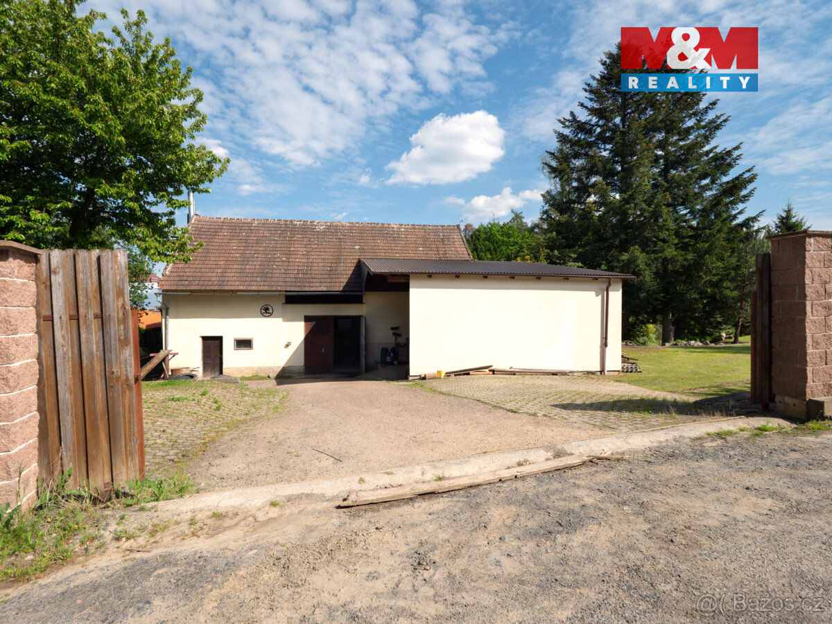 Prodej pozemku k bydlení, 1100 m²+ dílna, Strančice, Sklenka - 3