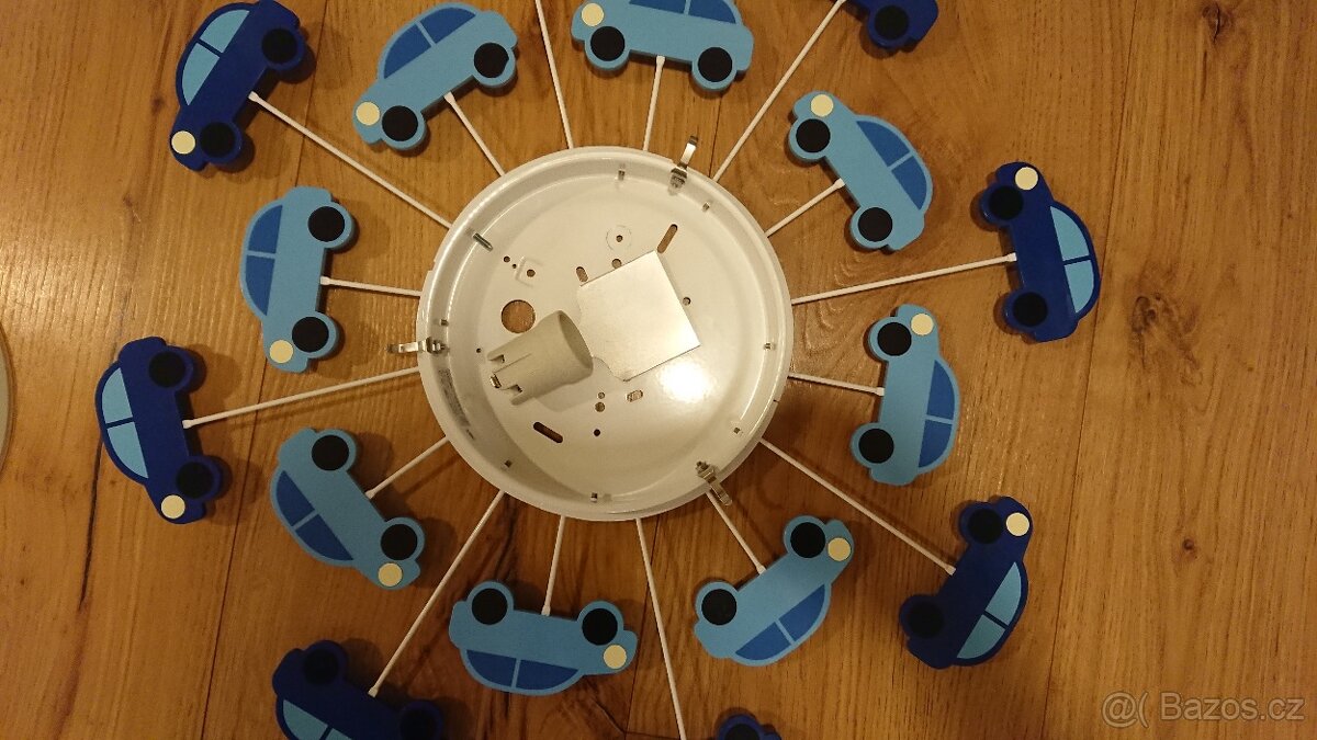 Dětské stropni světlo VIKI s autíčky - 3