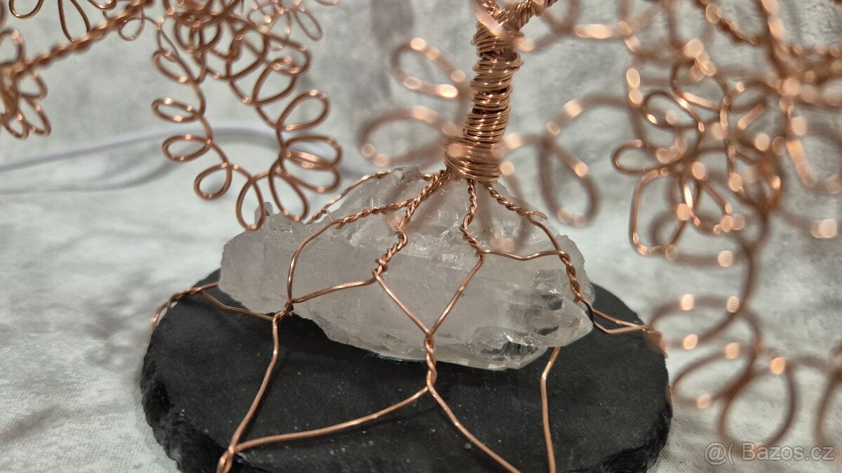 Strom života a štěstí – Křišťál s turmalínem - 3