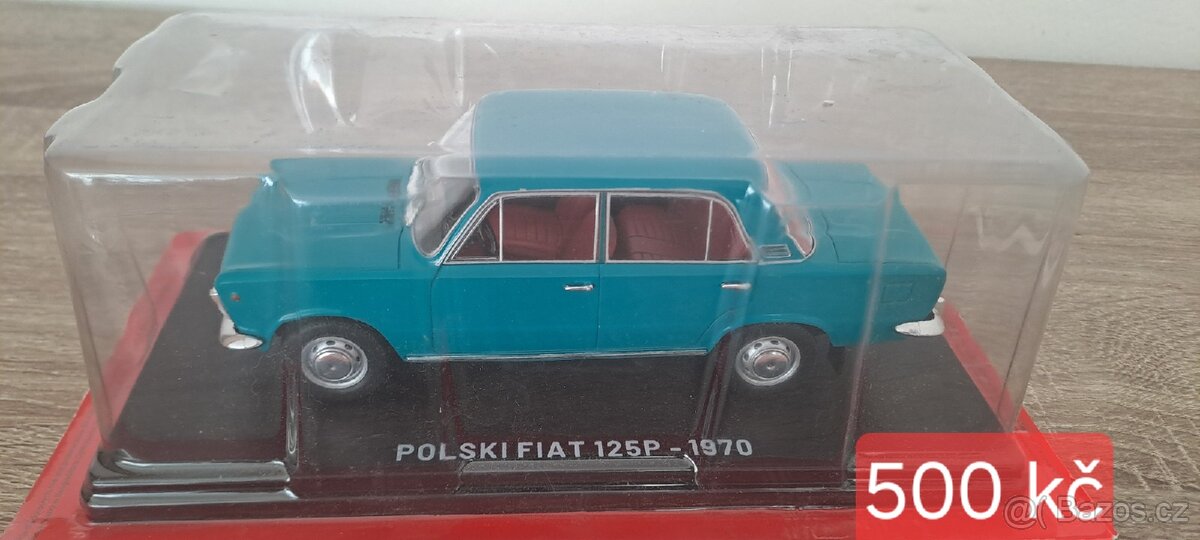 Modely autíček v měřítku 1:24 ceny na fotografii - 3