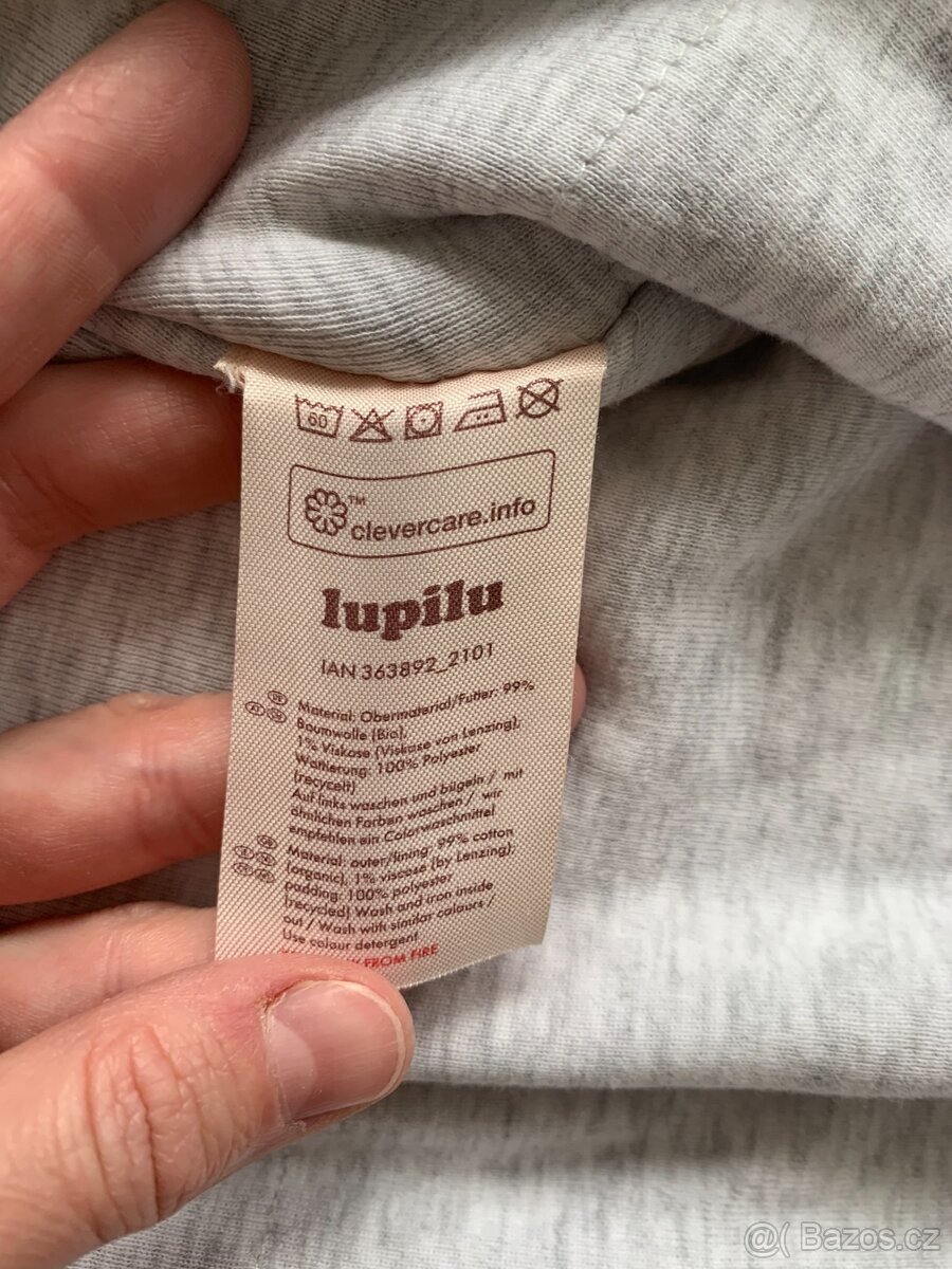 Dětský spací pytel vel. 70, šedý - 3