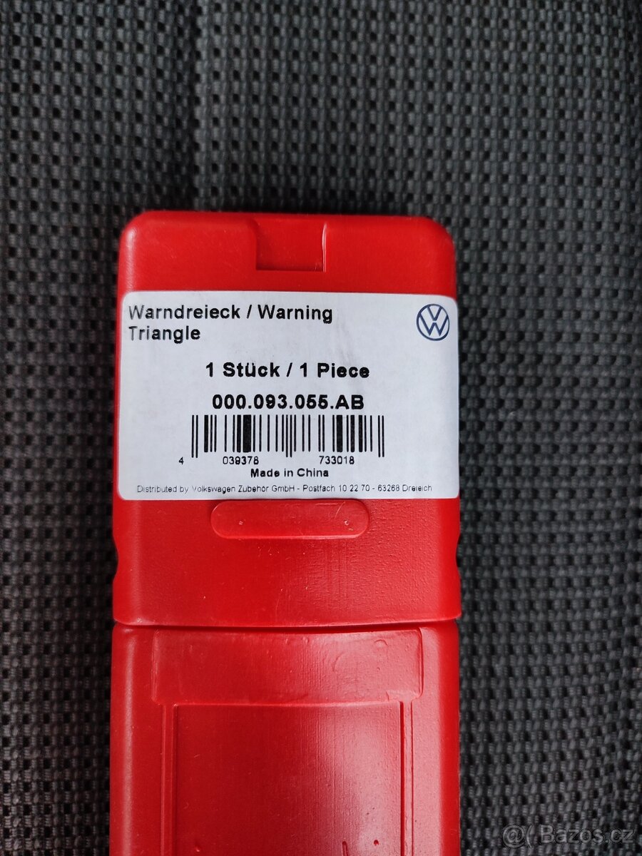 Výstražný trojúhelník originál VW AG - 3