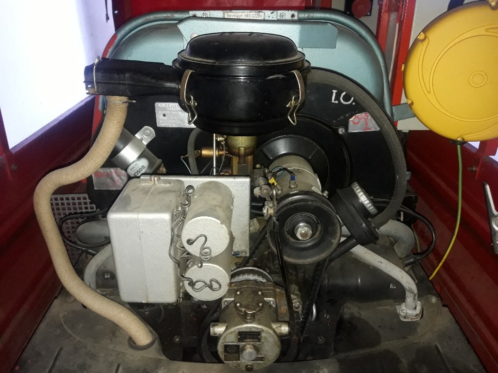 Mobilní elektrocentrála Industrie motor VW Typ 126 A - 3