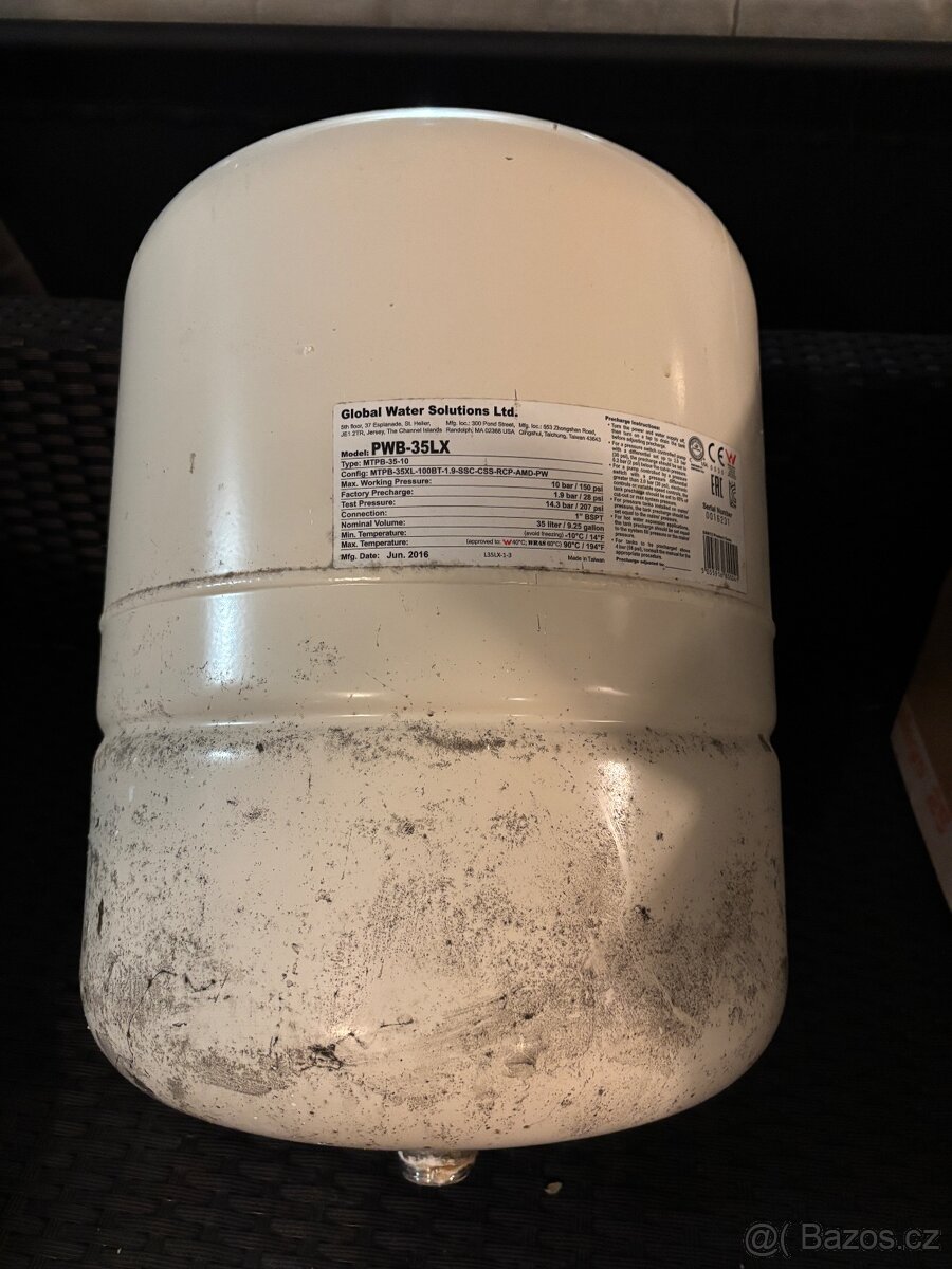 Čerpadlo Grundfos s tlakovou nadobou - 3