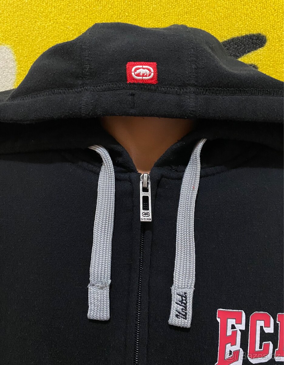 Černá mikina na zip Ecko Unltd. - 3