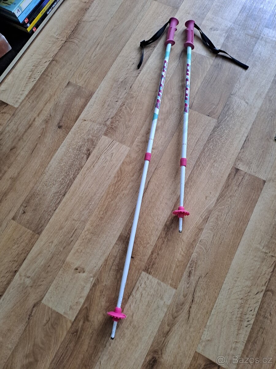Prodám dívčí lyžařské hole - 3