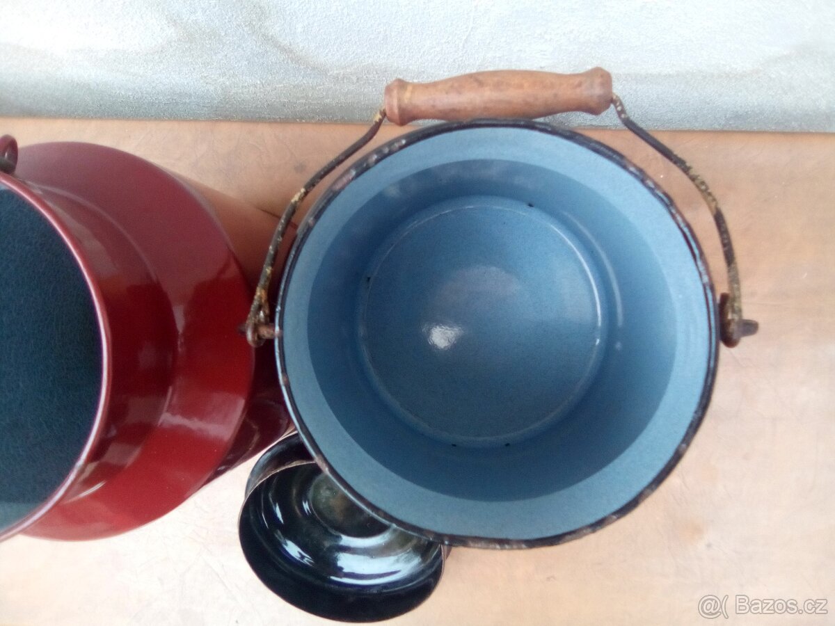 Smaltované konvičky - 3