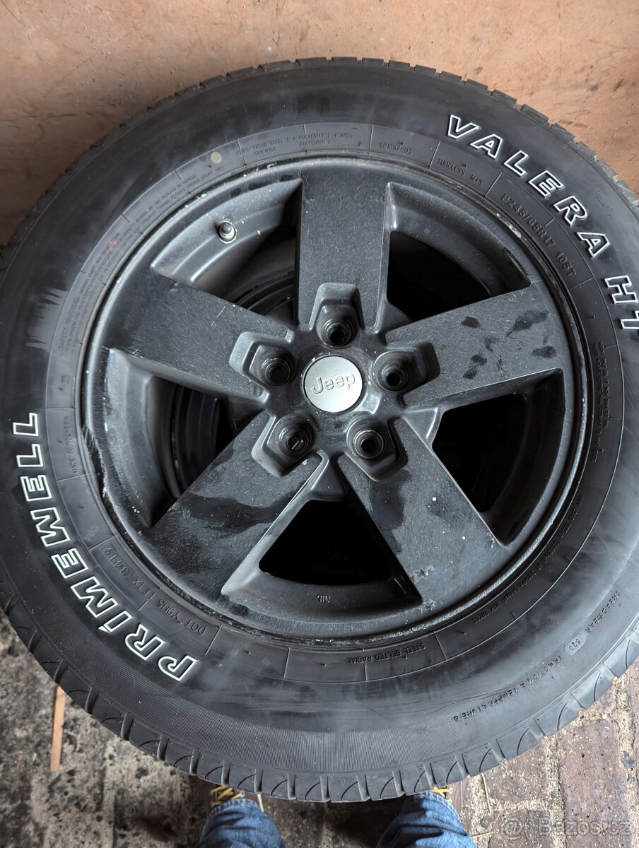 5x127 R17 originál alu JEEP - 3