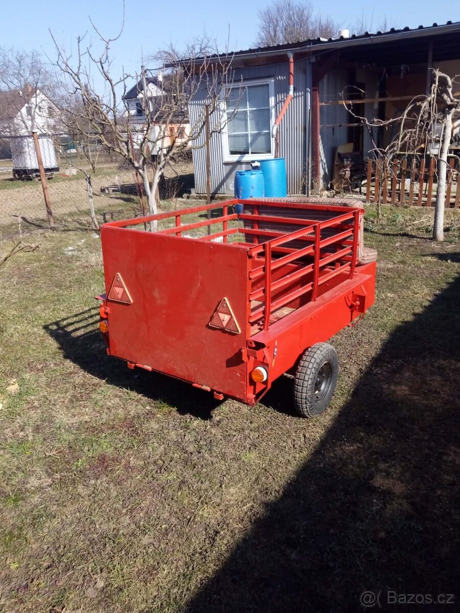 vlečka za půdní frézu - 3