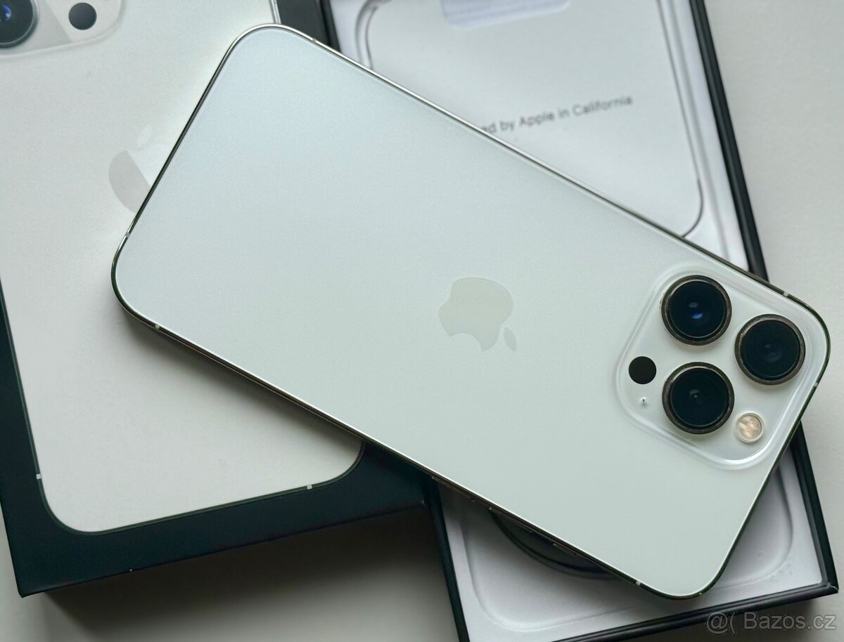 iPhone 13 Pro Silver BATERIE 100% TOP - 3