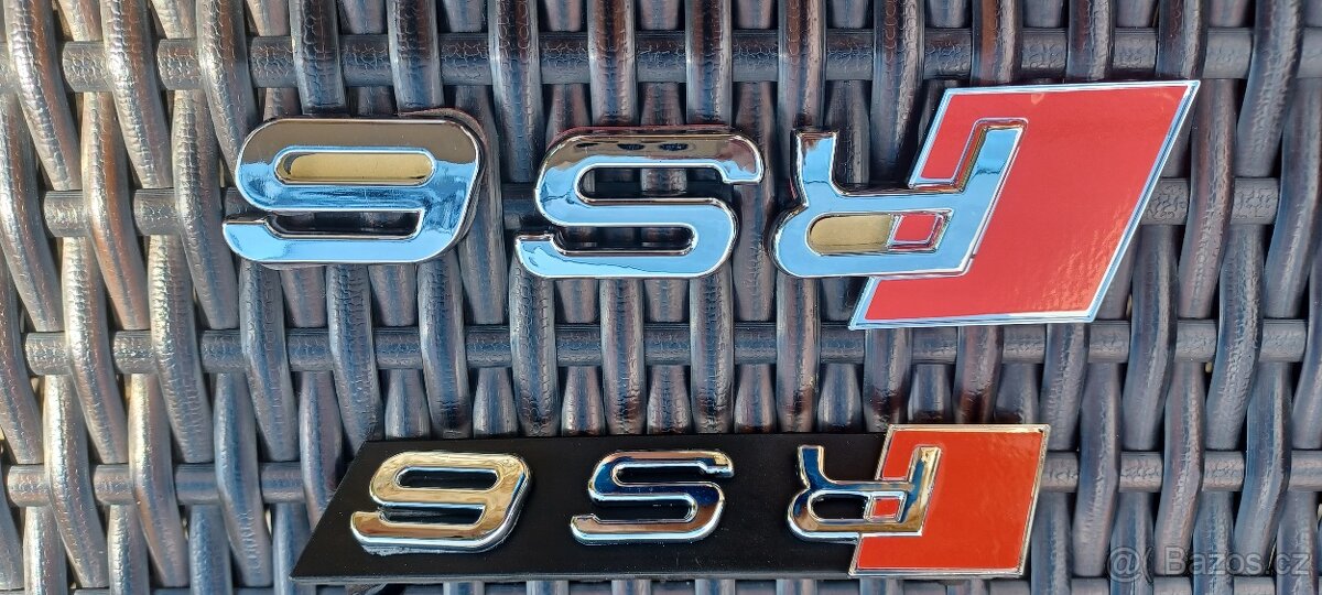 Prodám znaky Audi (RS 6) - 3