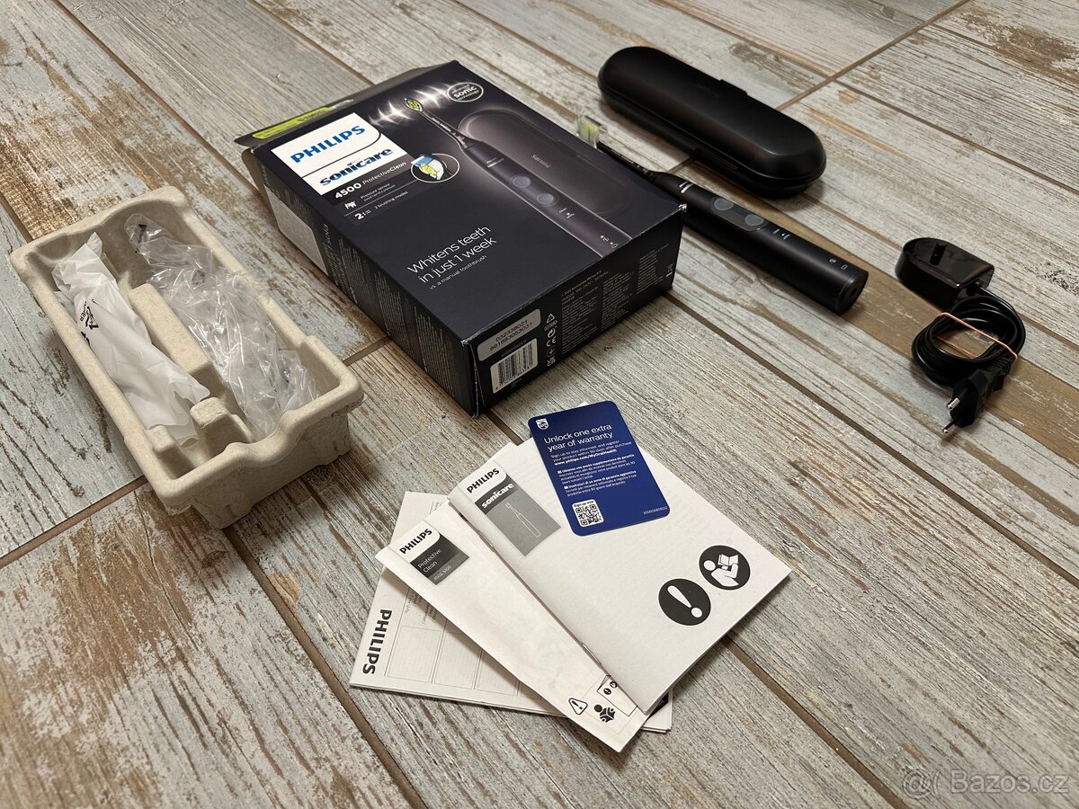 Elektrický kartáček Philips Sonicare 4500, záruka - 3