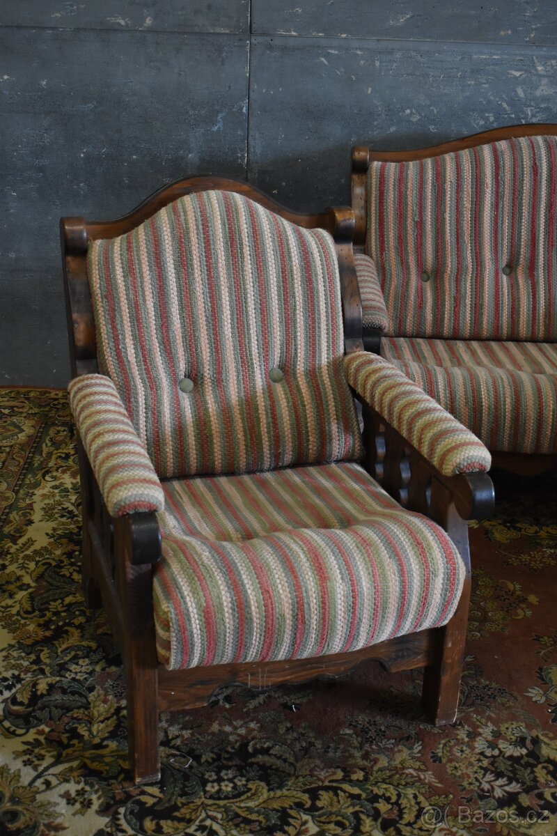 Sedací souprava 2+1+1+ Konferenční stolek - 3