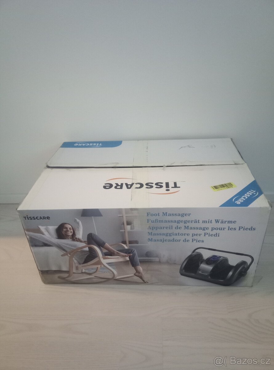 Masážní přístroj na chodidla, nohy a lýtka s vyhříváním - 3