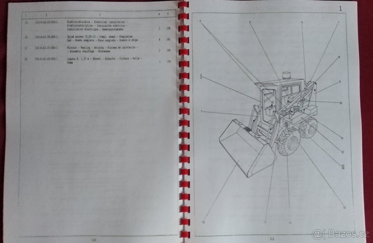 UNC - 061 - KATALOG NÁHRADNÍCH DÍLŮ - 3