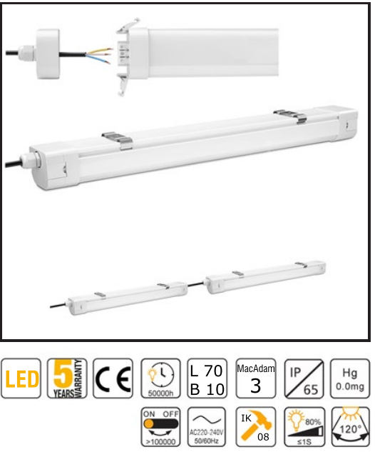 Profesionální LED svítidlo Taurus 1500 - 3