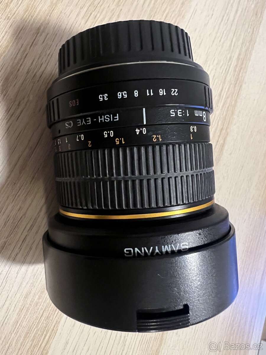 Samyang 8mm 1:3.5 pro Canon rybíoko/fisheye - 3