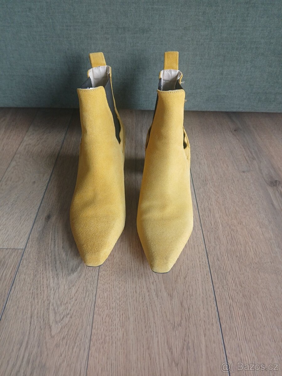 Dámské kotníkové boty celokožené vel. 37 - 3