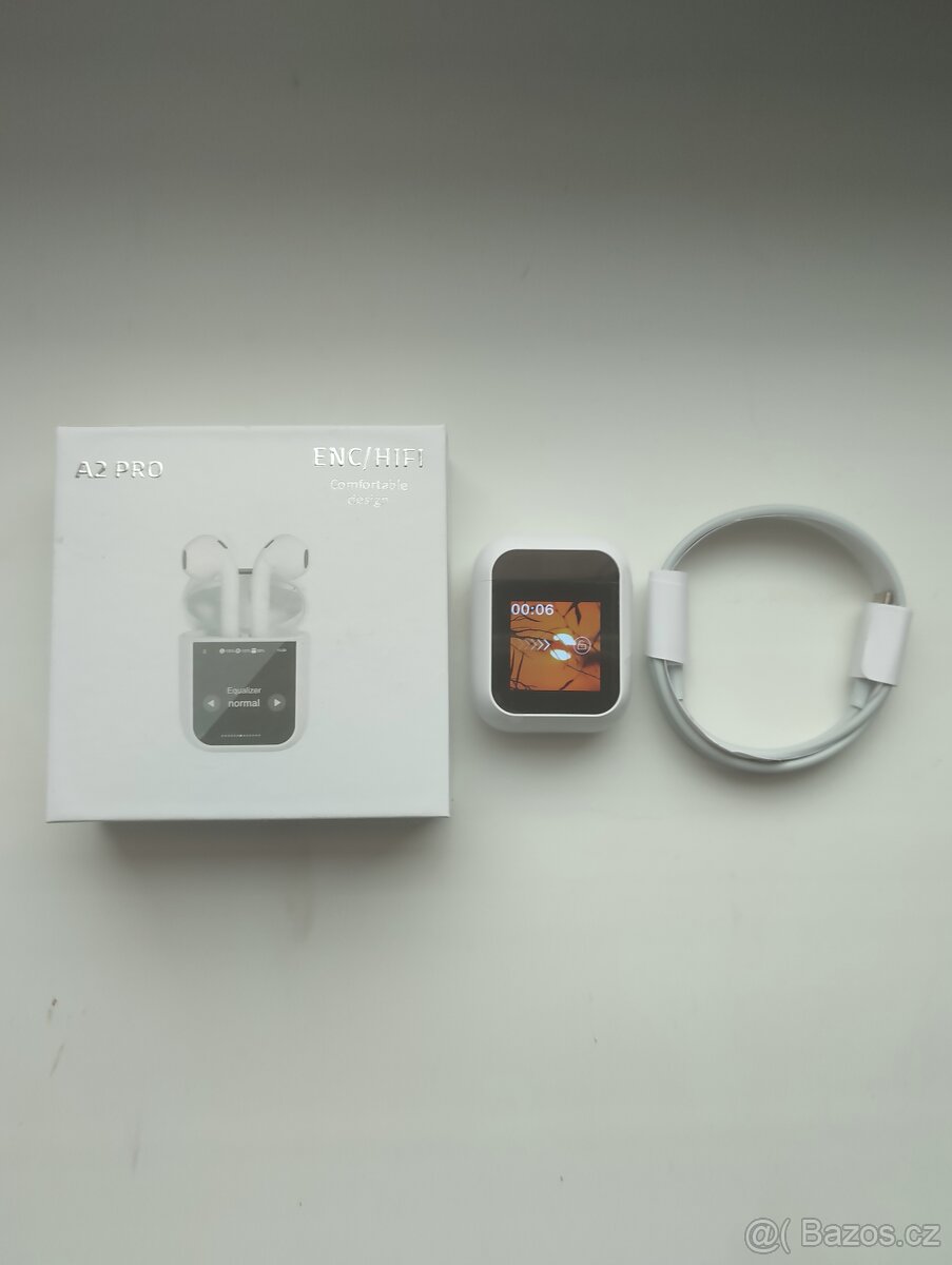 Sluchátka A2 Pro s displejem - 3