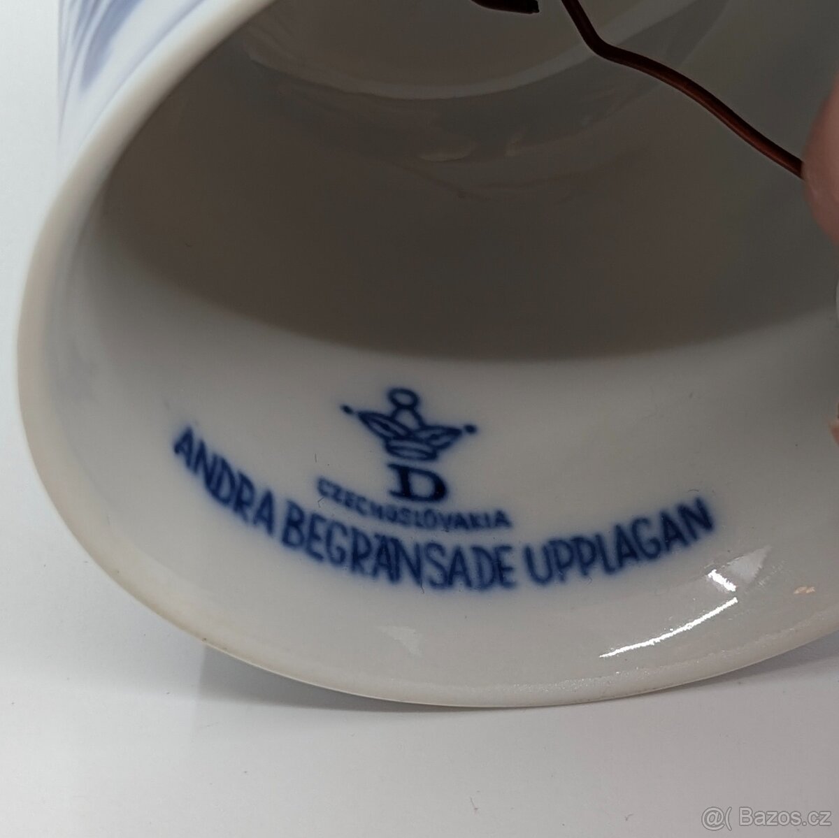 Cibulákový porcelánový zvoneček - 3