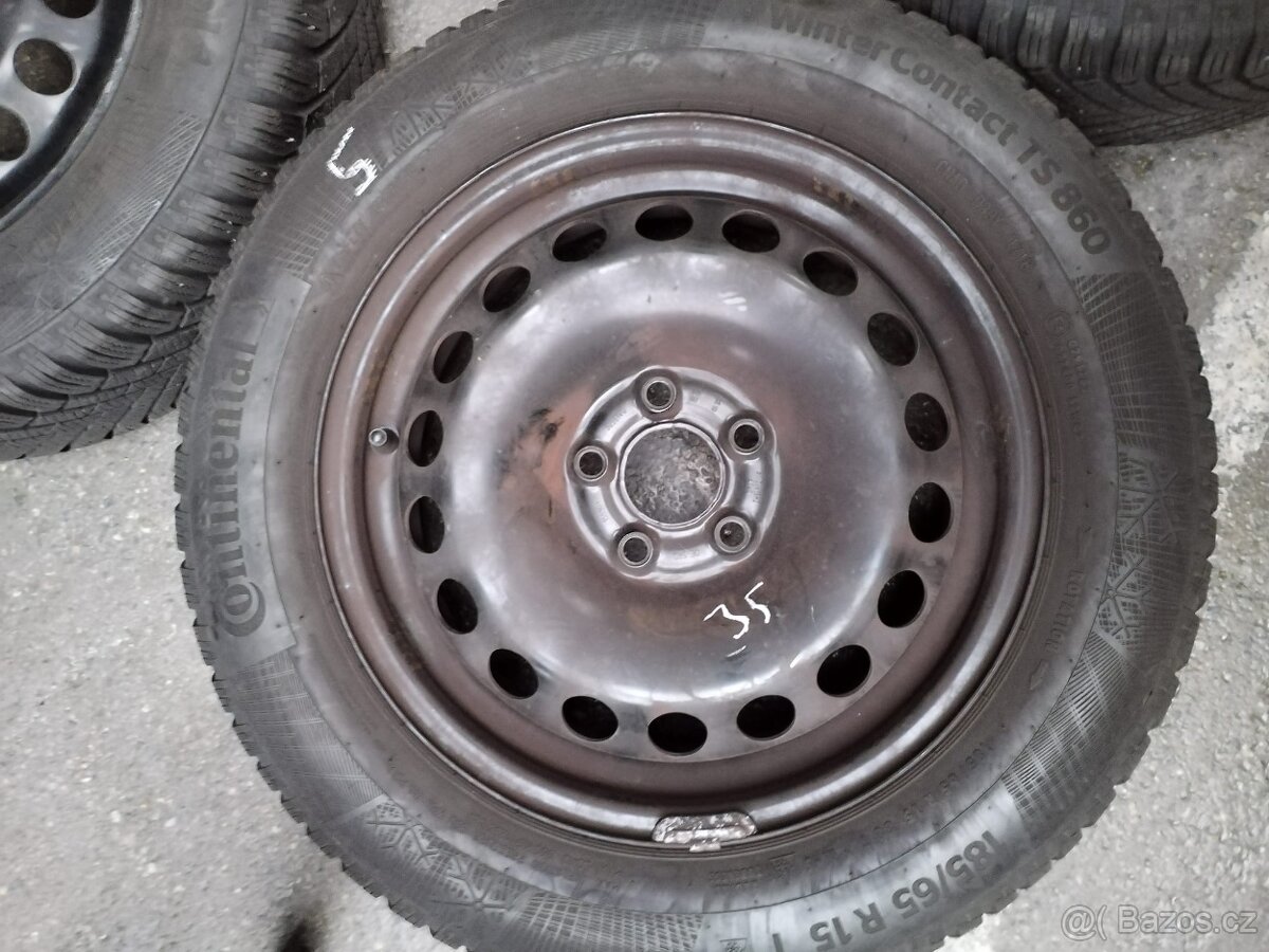 disky 5x100 R15 fabia polo ibiza 185/65/15 - 3